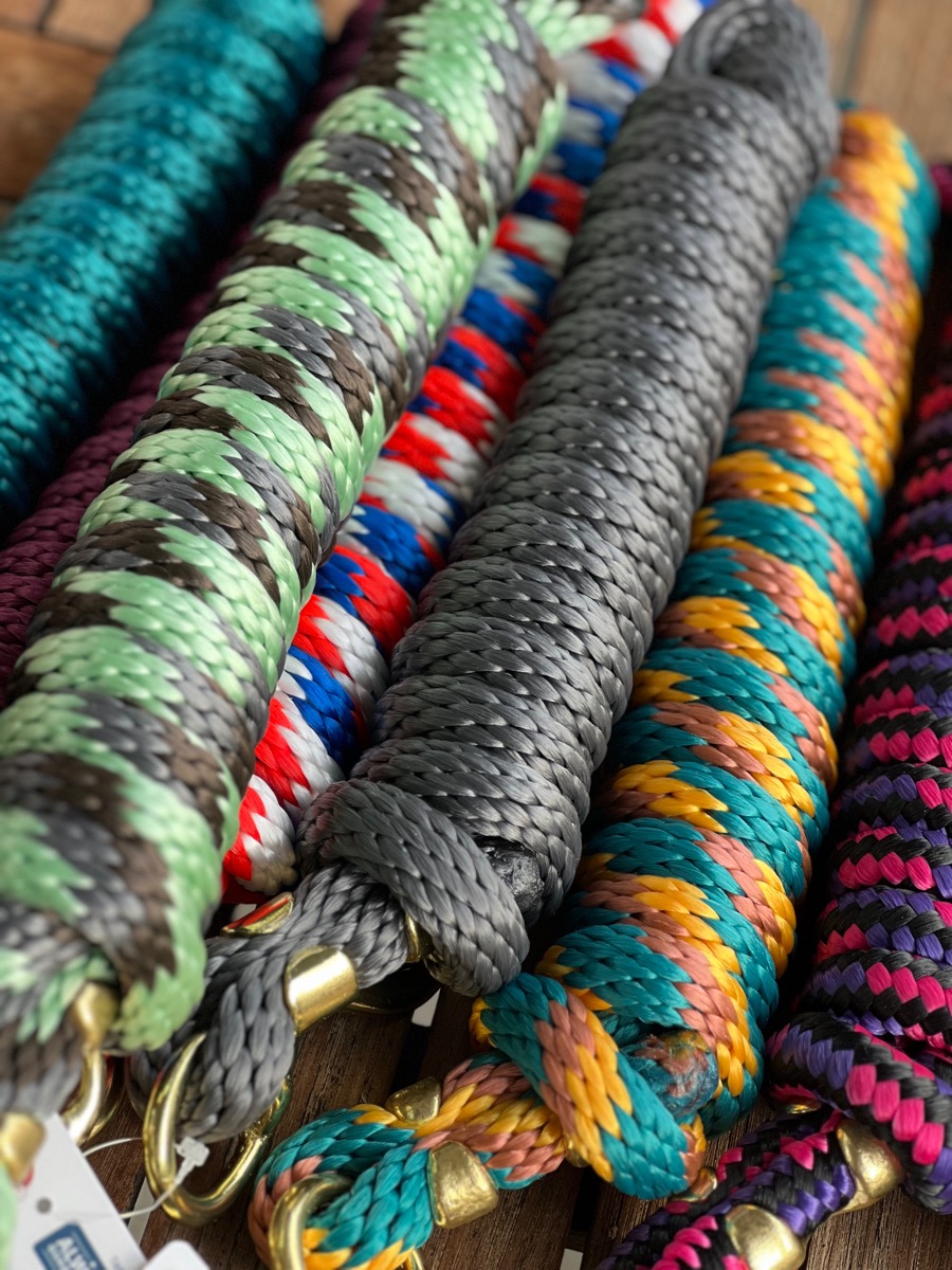 Weaver Lead Rope mit Messingkarabiner 3,05 m