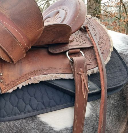Westernsattel mit Padliner