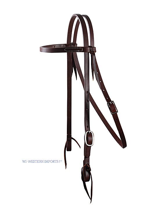 RH Browband Headstall – Single Buckle