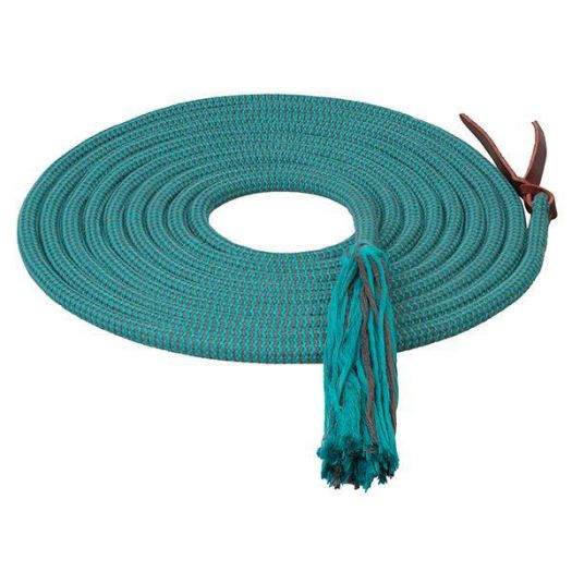 Weaver EcoLuxeTM Bamboo Mecate - Turquoise/Charcoal