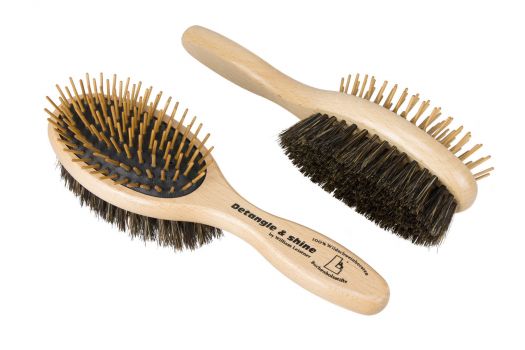 Premium Hair Brush mit Wildschweinborste