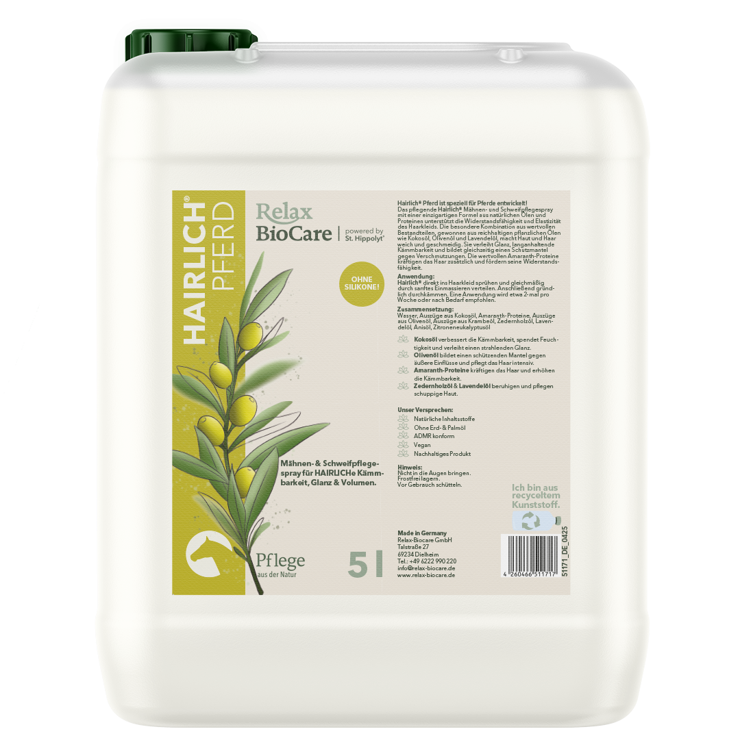 HAIRlich® Pferd Mähnen- & Schweifpflegespray